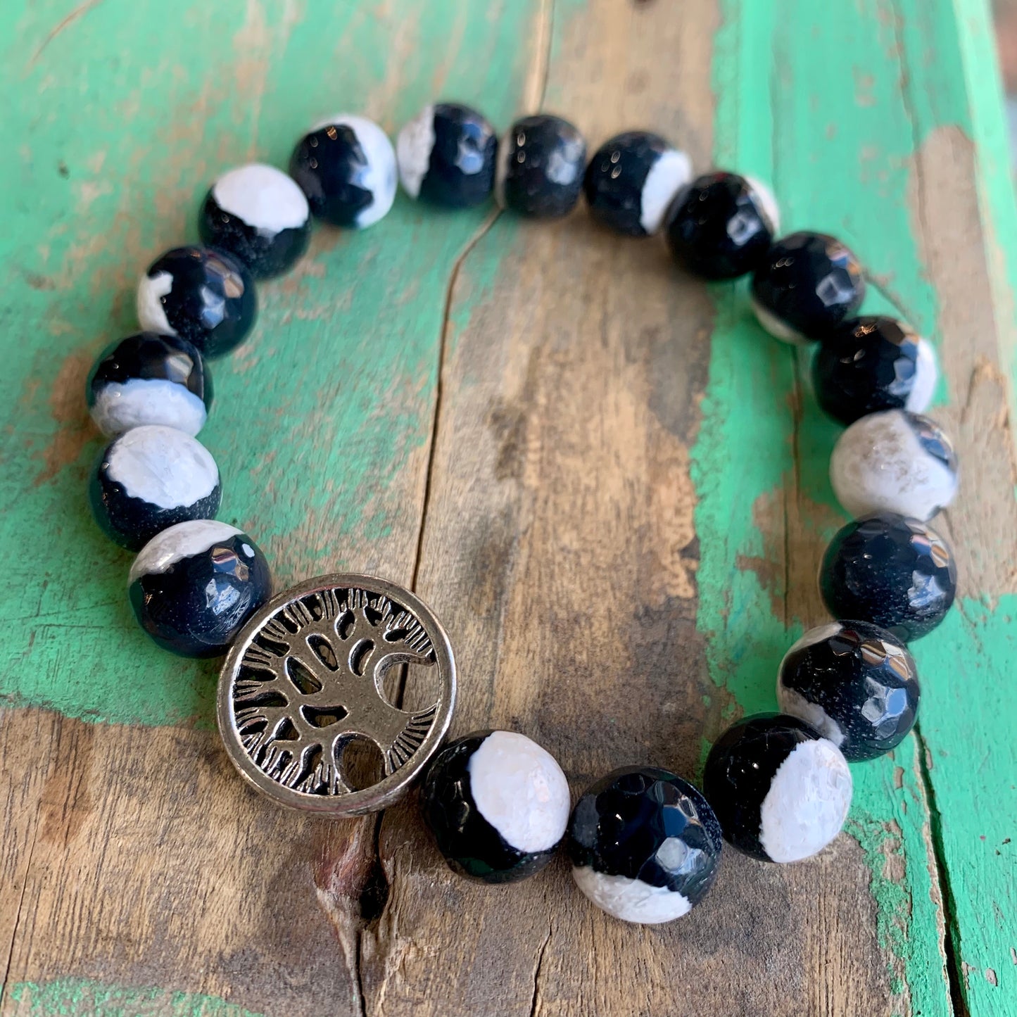 Midnight Blue Family Tree Bracelet