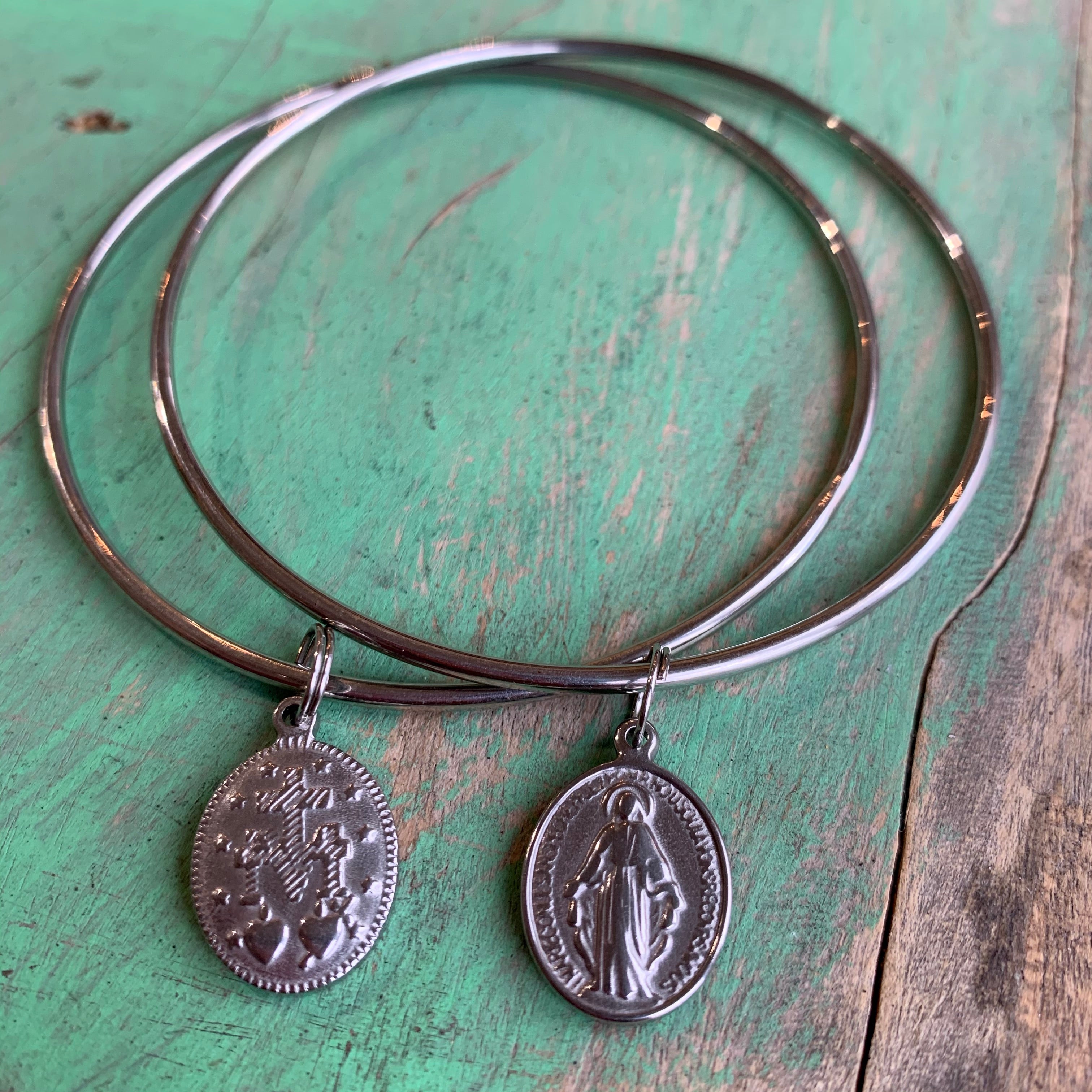 Stack ‘em Up Stainless Steel Bangles
