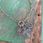 3 Medal Necklace
