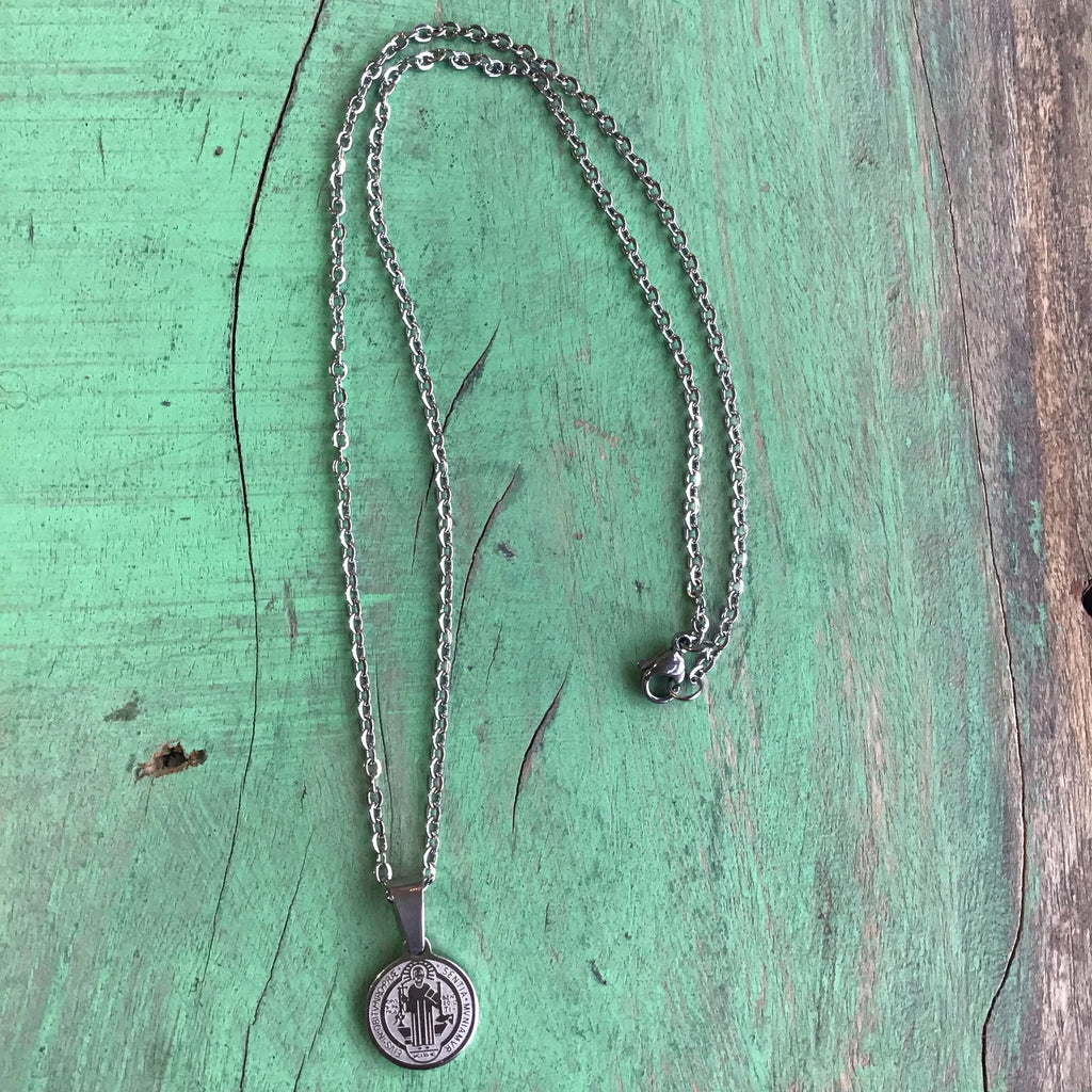 Small Saint Benedict Necklace