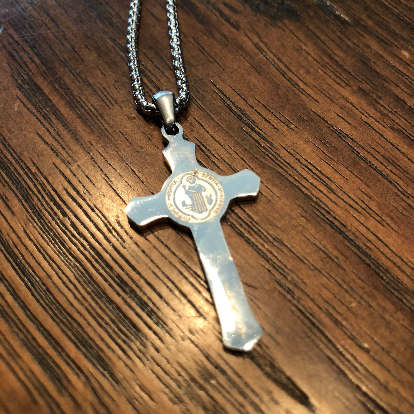 St Benedict Cross Necklace
