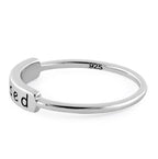 Blessed Sterling Silver Ring