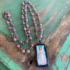 Lydia’s Art Rectangular Necklace