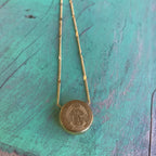 Gold Faith Necklace