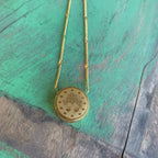 Gold Faith Necklace