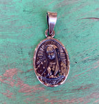 Our Lady of Guadalupe Oval Pendant