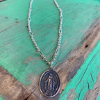 Miraculous Silver Plated Necklace