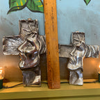 The Face of Jesus Pewter Cross