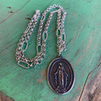 Miraculous Silver Plated Necklace