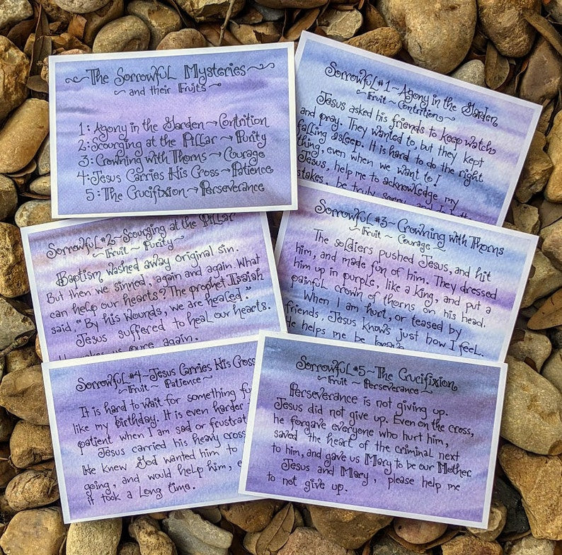 Rosary Set for Children Artwork