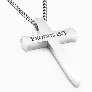 Sword Cross Man of War 24” Necklace