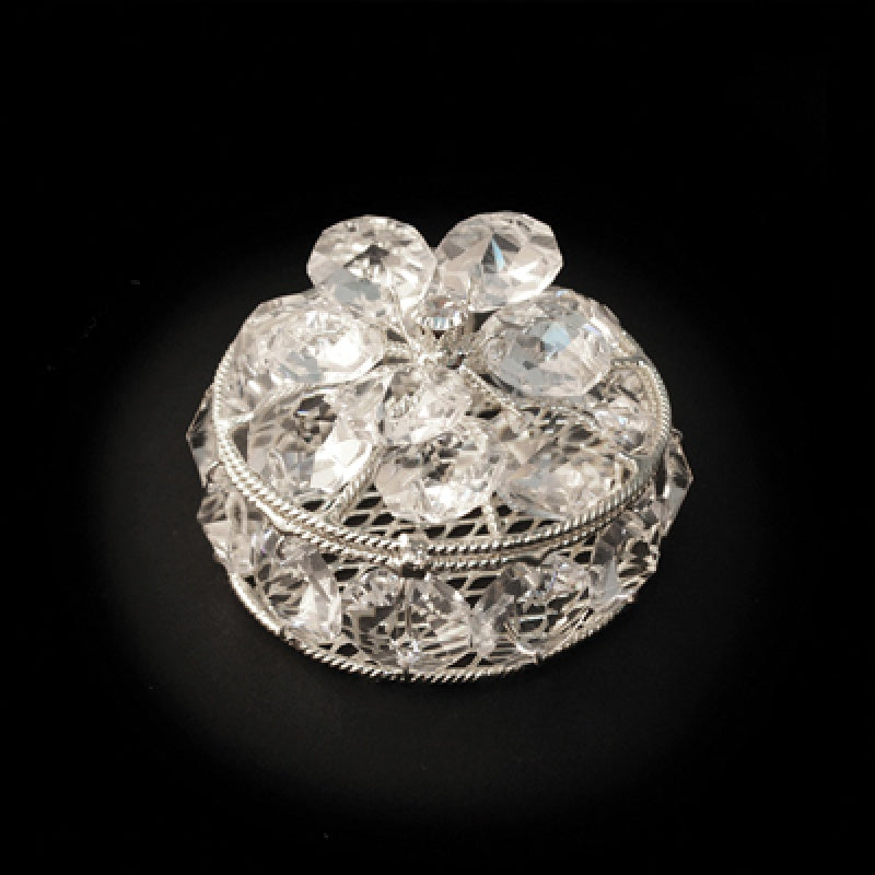Round Crystal Box with Arras