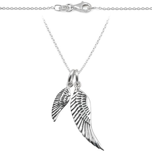Angel Wings Sterling Silver Necklace