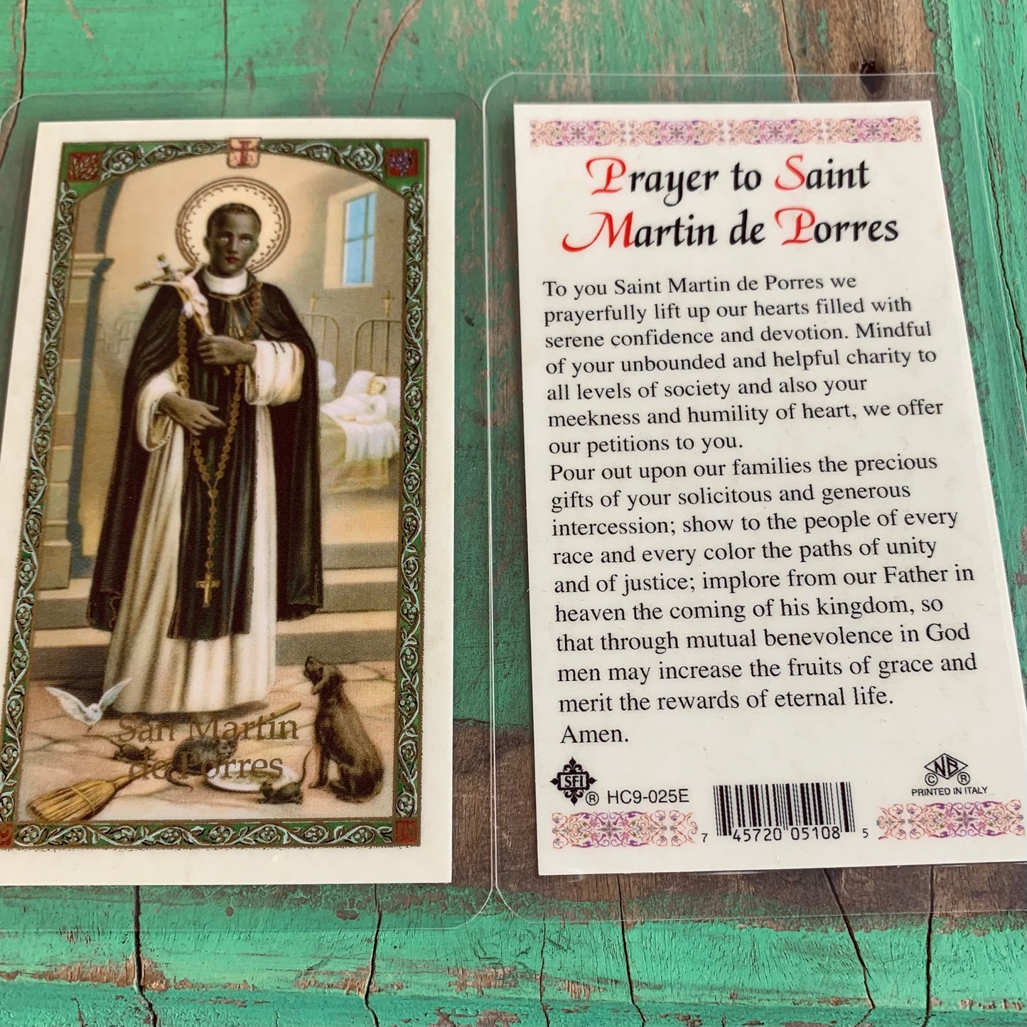 Laminated Prayer Card