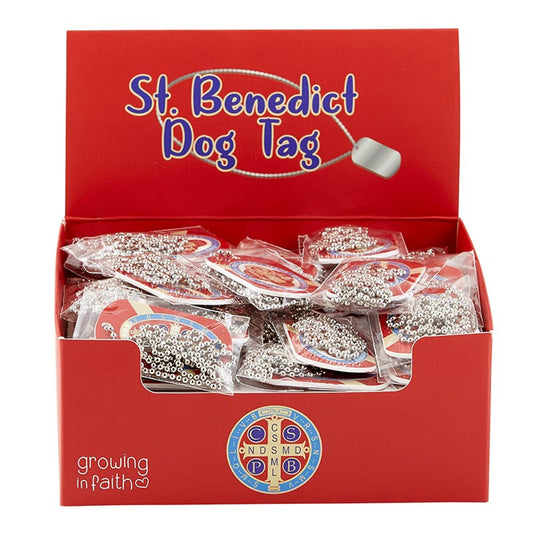 St Benedict Name Tag